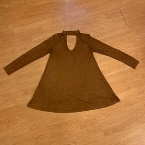 Forever 21 Faux Suede Dress